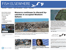 Tablet Screenshot of fishelsewhere.eu